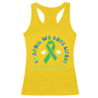 National Donate Life Month Racerback Tank Top Green Ribbon Organ Donation In April We Save Lives