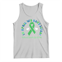 National Donate Life Month Tank Top Green Ribbon Organ Donation In April We Save Lives