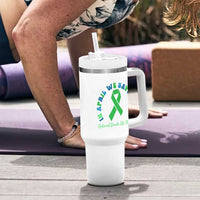 National Donate Life Month Tumbler With Handle Green Ribbon Organ Donation In April We Save Lives