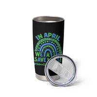 National Donate Life Month Tumbler Cup In April We Save Lives Organ Donation Support Green Ribbon