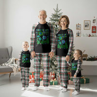 Organ Donation Awareness Plaid Pajama Set Green Ribbon Donate Life Floral