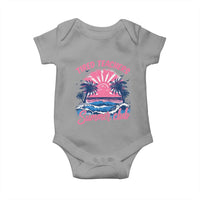 Tired Teachers Summer Club Baby Onesie Retro Mama Summer Beach Vacation Gift
