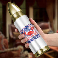 Summer Vacation Bullet Tumbler If Crabby Return To Beach Retro Graphic