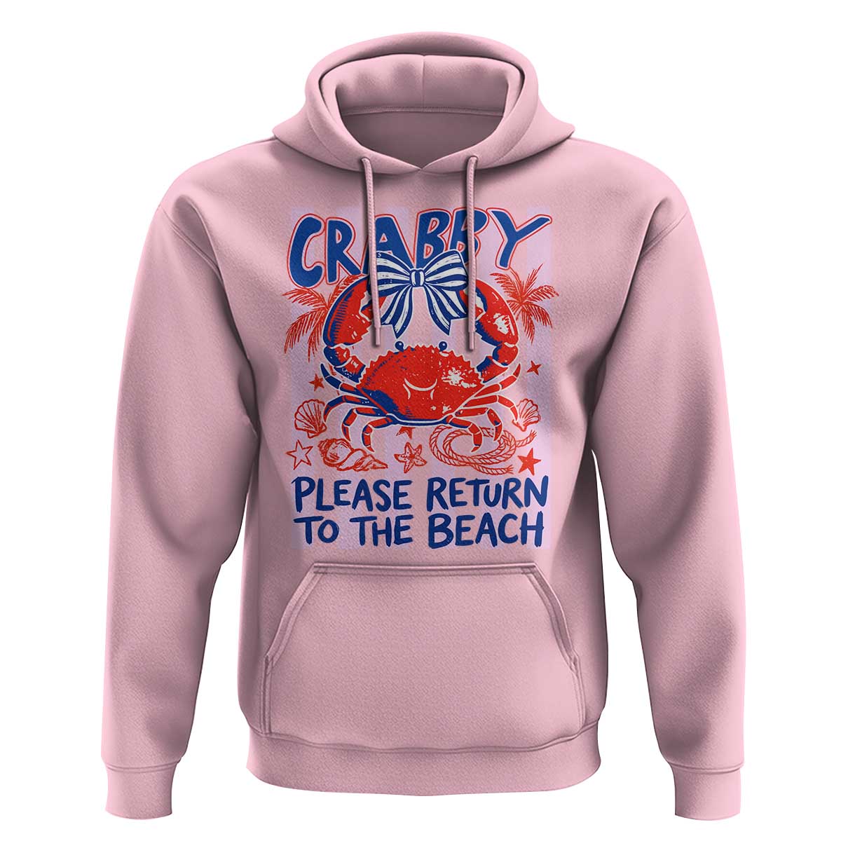 Summer Vacation Hoodie If Crabby Return To Beach Retro Graphic