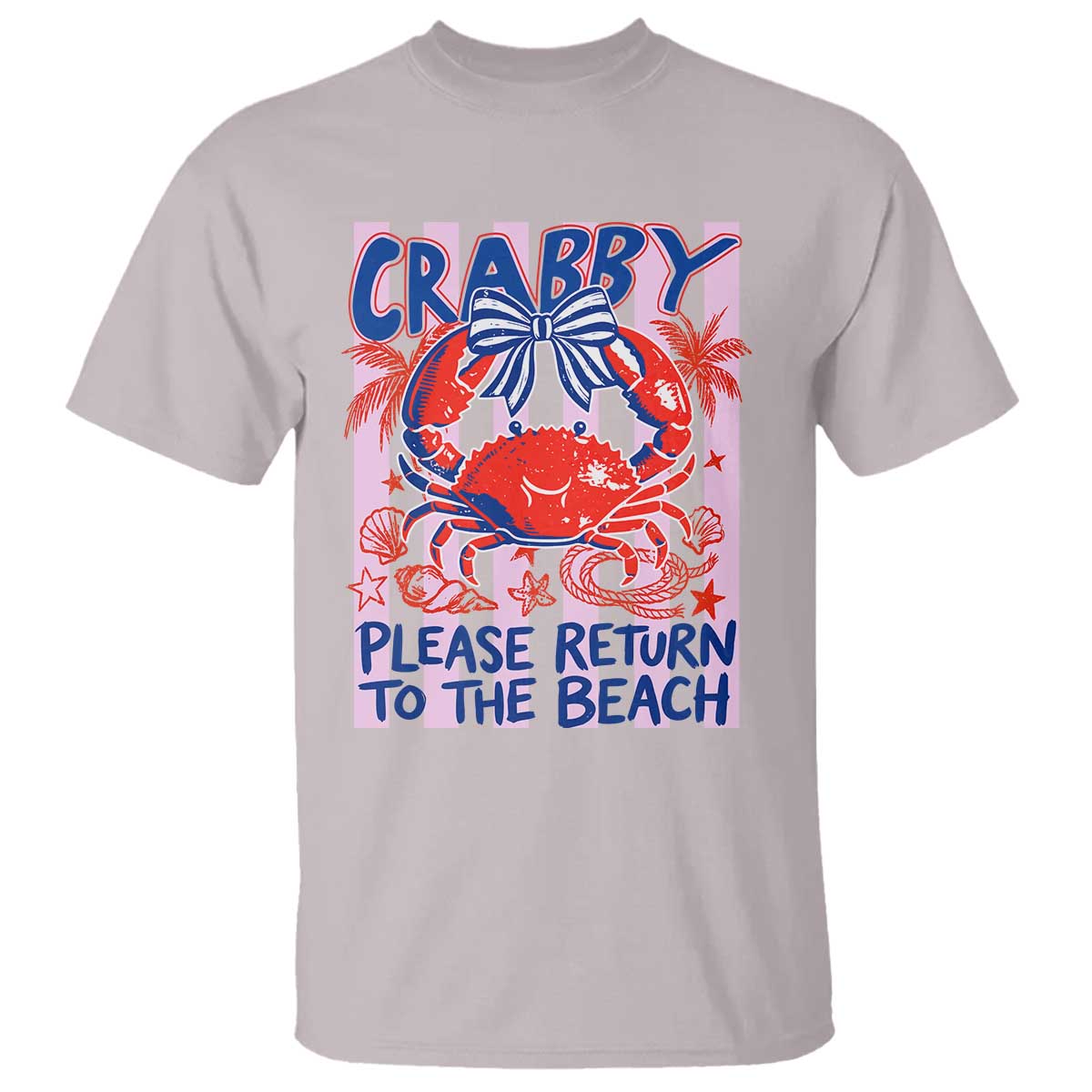 Summer Vacation T Shirt If Crabby Return To Beach Retro Graphic