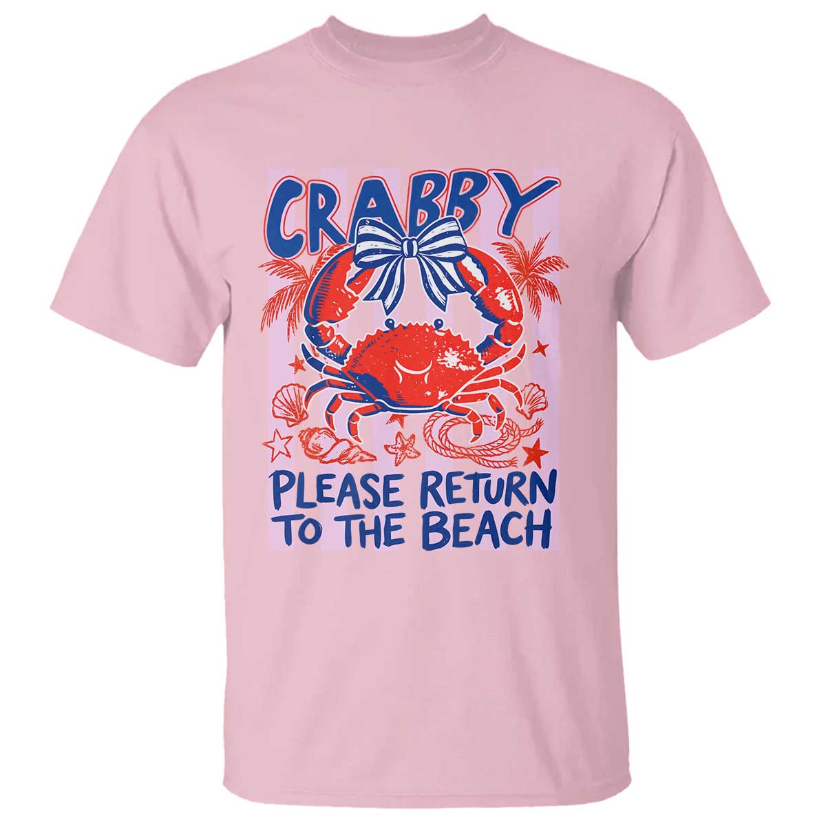Summer Vacation T Shirt If Crabby Return To Beach Retro Graphic