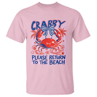 Summer Vacation T Shirt If Crabby Return To Beach Retro Graphic