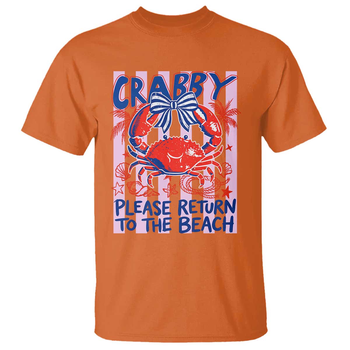 Summer Vacation T Shirt If Crabby Return To Beach Retro Graphic