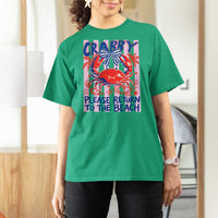 Summer Vacation T Shirt For Women If Crabby Return To Beach Retro Graphic