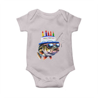 Bass Fishing Birthday Baby Onesie Fish Party Theme