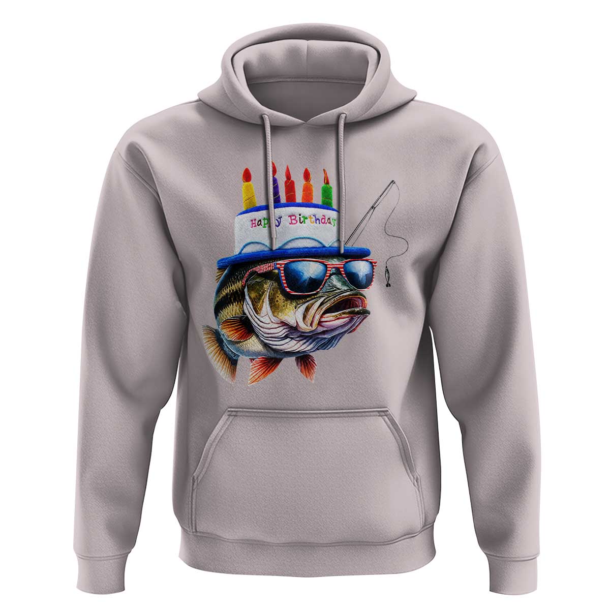 Bass Fishing Birthday Hoodie Fish Party Theme
