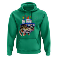 Bass Fishing Birthday Hoodie Fish Party Theme