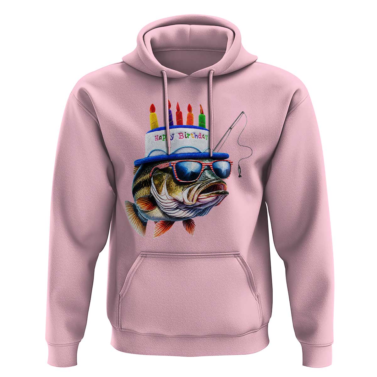 Bass Fishing Birthday Hoodie Fish Party Theme