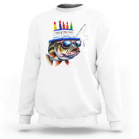 Bass Fishing Birthday Sweatshirt Fish Party Theme