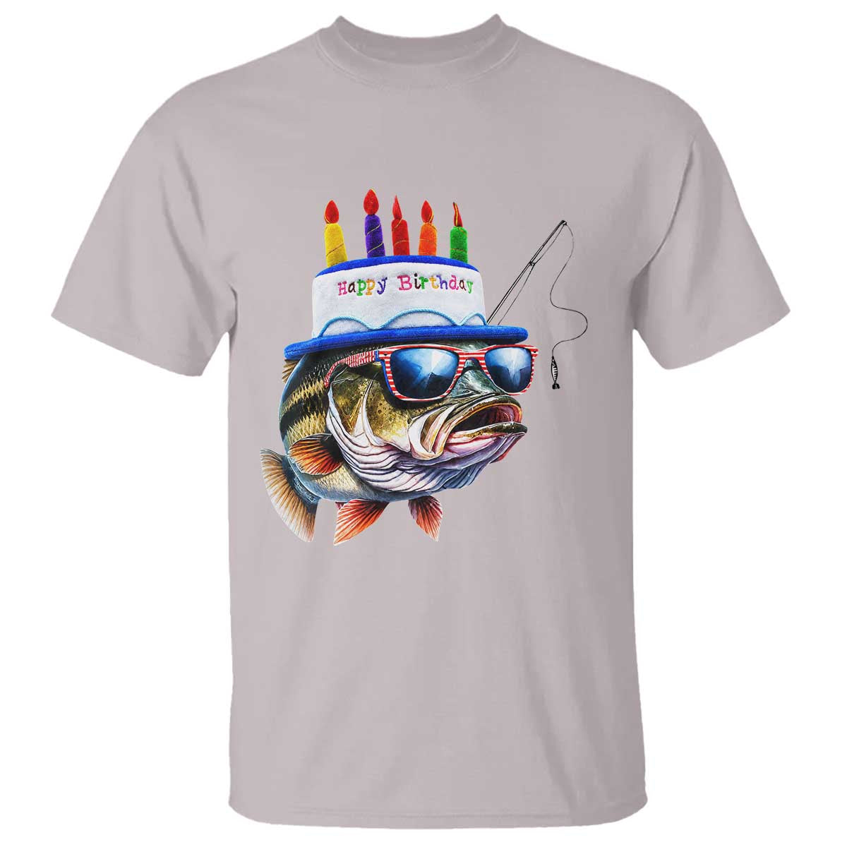 Bass Fishing Birthday T Shirt Fish Party Theme