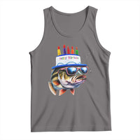 Bass Fishing Birthday Tank Top Fish Party Theme