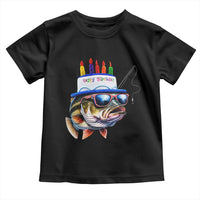 Bass Fishing Birthday Toddler T Shirt Fish Party Theme