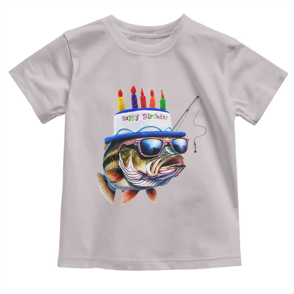 Bass Fishing Birthday Toddler T Shirt Fish Party Theme