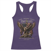 Eagle 250th Anniversary USA Racerback Tank Top 250 Years Faith Freedom Legacy One Nation Under God Flag