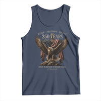 Eagle 250th Anniversary USA Tank Top 250 Years Faith Freedom Legacy One Nation Under God Flag