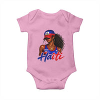 Haitian Girl Baby Onesie Melanin Black Girls Haiti Flag Proud Haitienne