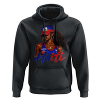 Haitian Girl Hoodie Melanin Black Girls Haiti Flag Proud Haitienne