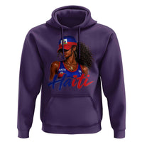 Haitian Girl Hoodie Melanin Black Girls Haiti Flag Proud Haitienne