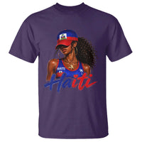 Haitian Girl T Shirt Melanin Black Girls Haiti Flag Proud Haitienne