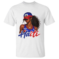 Haitian Girl T Shirt Melanin Black Girls Haiti Flag Proud Haitienne