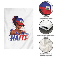 Haitian Princess Garden Flag Haiti Flag Haitienne Melanin Black Girls