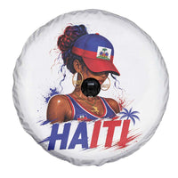Haitian Princess Spare Tire Cover Haiti Flag Haitienne Melanin Black Girls