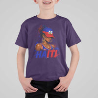 Haitian Princess T Shirt For Kid Haiti Flag Haitienne Melanin Black Girls