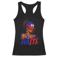 Haitian Princess Racerback Tank Top Haiti Flag Haitienne Melanin Black Girls