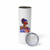 Haitian Princess Skinny Tumbler Haiti Flag Haitienne Melanin Black Girls