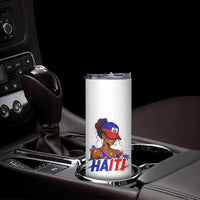 Haitian Princess Skinny Tumbler Haiti Flag Haitienne Melanin Black Girls