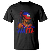 Haitian Princess T Shirt Haiti Flag Haitienne Melanin Black Girls
