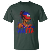 Haitian Princess T Shirt Haiti Flag Haitienne Melanin Black Girls