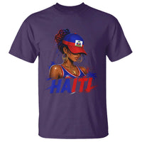 Haitian Princess T Shirt Haiti Flag Haitienne Melanin Black Girls