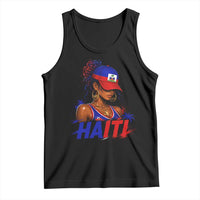 Haitian Princess Tank Top Haiti Flag Haitienne Melanin Black Girls