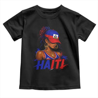 Haitian Princess Toddler T Shirt Haiti Flag Haitienne Melanin Black Girls