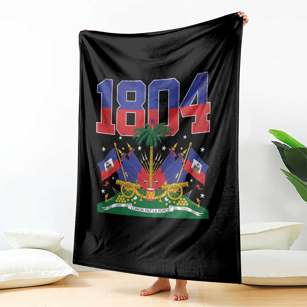 Haitian Revolution 1804 Throw Blanket Haiti Flag Independence Day Haitian Graphic