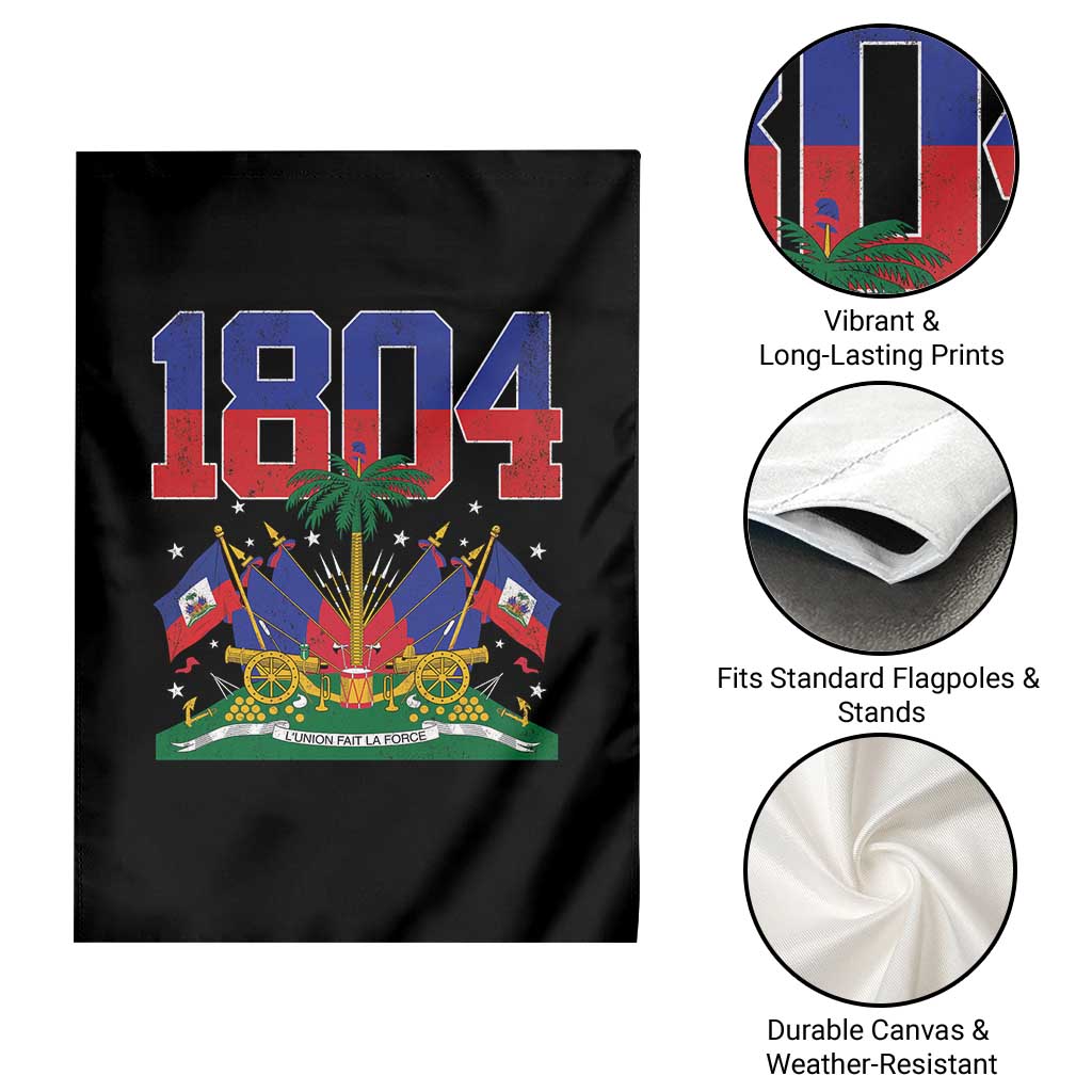 Haitian Revolution 1804 Garden Flag Haiti Flag Independence Day Haitian Graphic