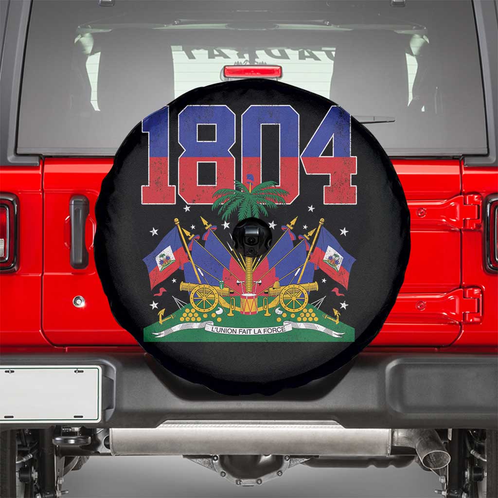 Haitian Revolution 1804 Spare Tire Cover Haiti Flag Independence Day Haitian Graphic