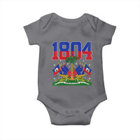 Haitian Revolution 1804 Baby Onesie Haiti Flag Independence Day Haitian Graphic