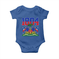 Haitian Revolution 1804 Baby Onesie Haiti Flag Independence Day Haitian Graphic