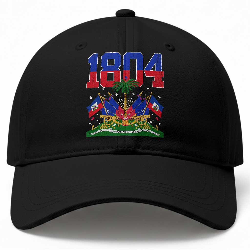 Haitian Revolution 1804 Baseball Cap Haiti Flag Independence Day Haitian Graphic
