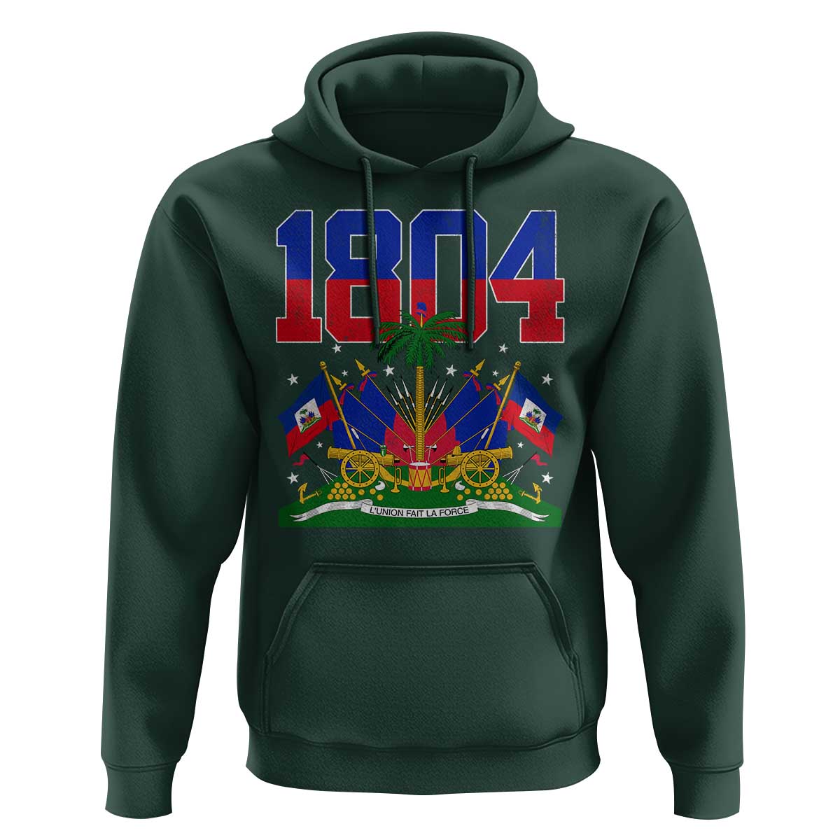 Haitian Revolution 1804 Hoodie Haiti Flag Independence Day Haitian Graphic
