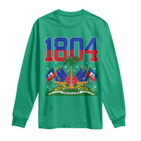 Haitian Revolution 1804 Long Sleeve Shirt Haiti Flag Independence Day Haitian Graphic