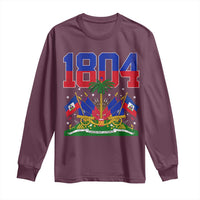 Haitian Revolution 1804 Long Sleeve Shirt Haiti Flag Independence Day Haitian Graphic