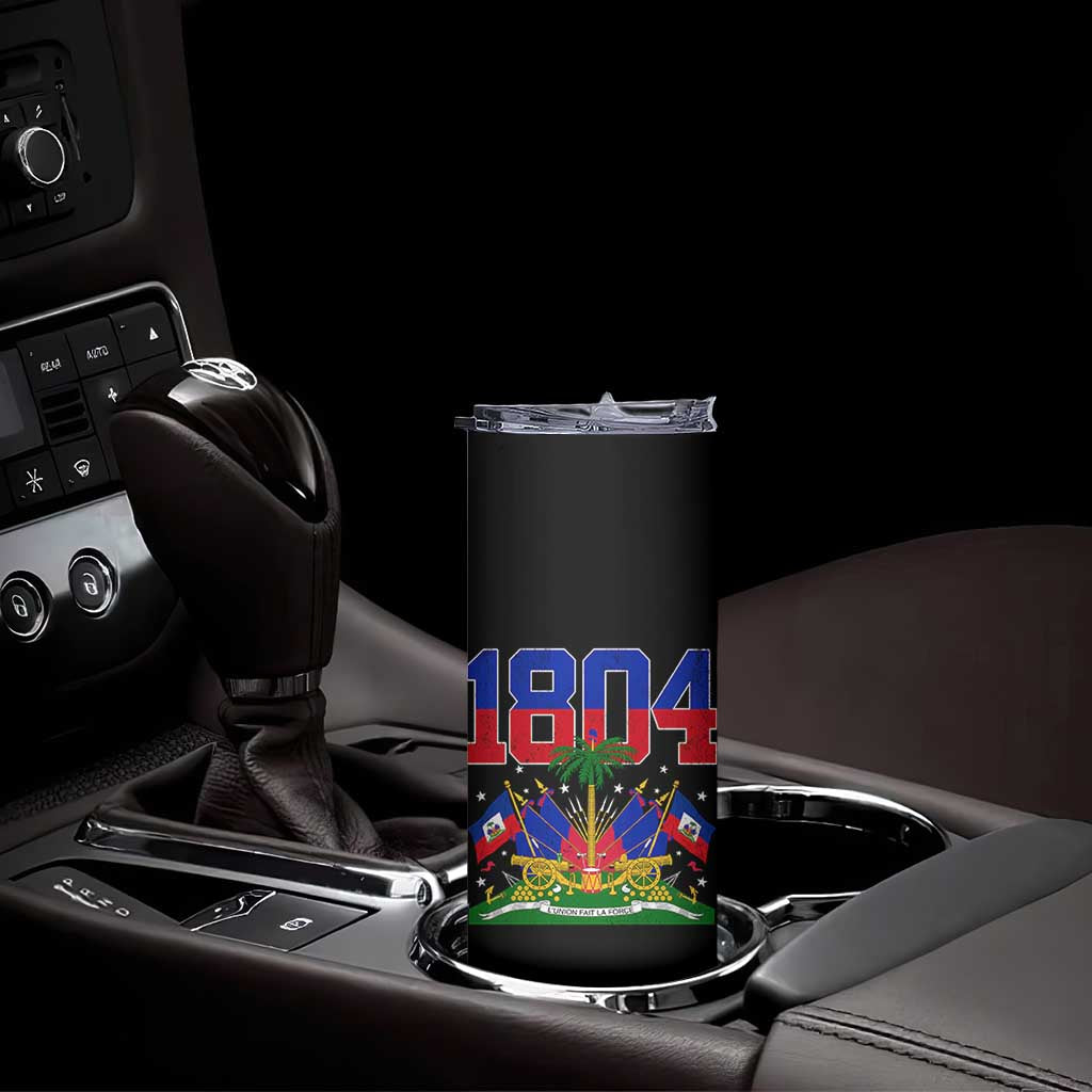 Haitian Revolution 1804 Skinny Tumbler Haiti Flag Independence Day Haitian Graphic